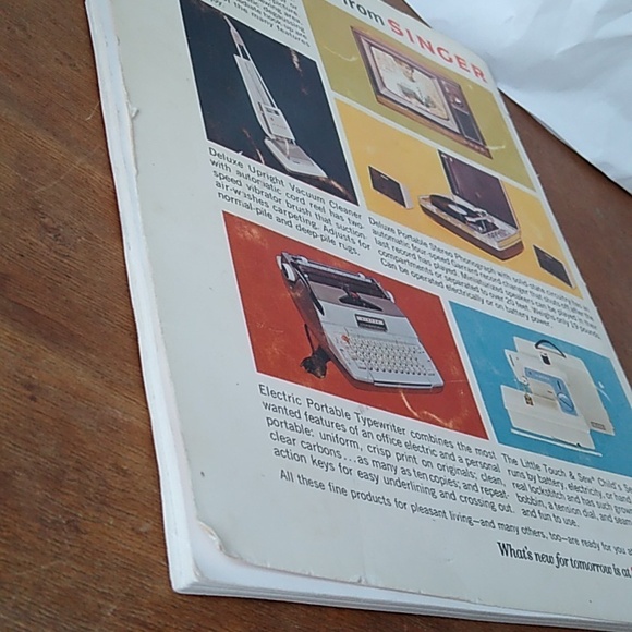 Vintage Original Singer Instruction Booklet for Touch & Sew 635 (1968) - Picture 7 of 12